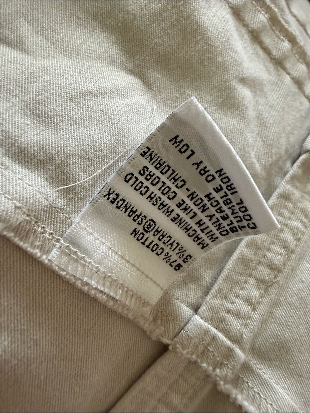 Talbots Petites Y2K Military Safari Jacket Beige Stretch Cotton Size 6
